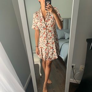 ALC Pajama Button Front Dress